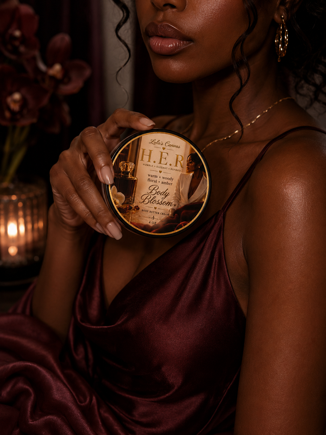 H.E.R. Body Blossom — Delina Exclusif Inspired Scented Body Butter | Lola's Canvas - Lola’s Canvas