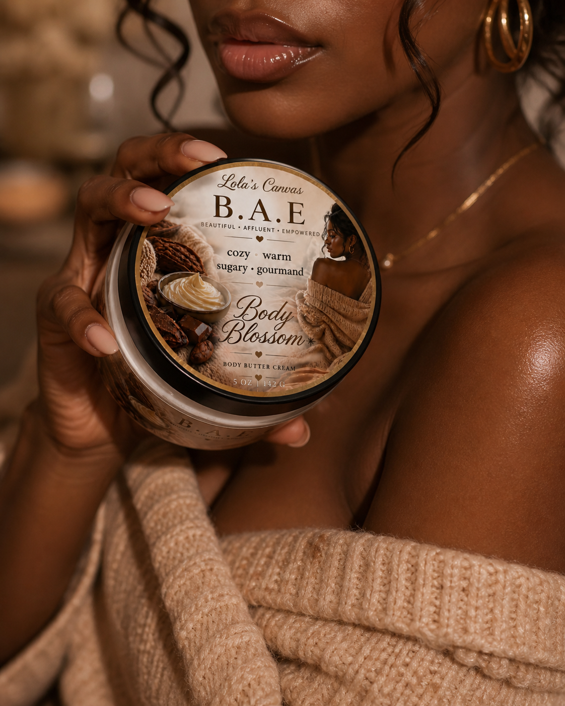 B.A.E. Body Blossom — Donna Born in Roma Inspired Scented Body Butter | Lola's Canvas - Lola’s Canvas